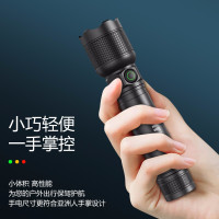 飞利浦(Philips) SFL2188 手电筒强光远射Type-c充电式多功能迷你便携家用户外骑行应急灯