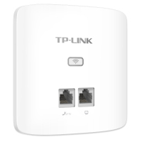TP-LINK TL-AP300I-PoE薄款 300M 无线86型面板式AP POE供电
