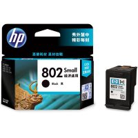 惠普 CH561ZZ 802s 墨盒 120页 黑色 (适用 HP Deskjet 1050,2050喷墨打印机(1)盒
