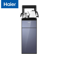 海尔(Haier) YRD12S-CB(G) 茶吧机 饮水机 家用立式多功能可调温下置水桶自动上水 星韵银