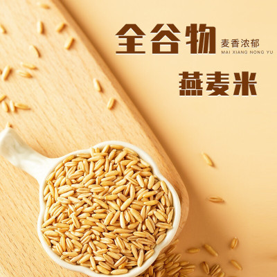 十月稻田(SHIYUEDAOTIAN) 燕麦米1kg 农家燕麦仁野麦雀麦粗粮五谷杂粮 大米伴侣 1kg