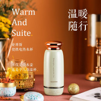 亚摩斯(AMOS) 电热水杯 保温杯便携式家用旅行电热水壶随行冲奶泡茶办公室养生保温瓶 AS-CP338