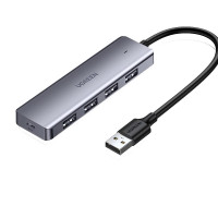 绿联(Ugreen) 50985 USB3.0分线器 高速4口拓展坞HUB集线器