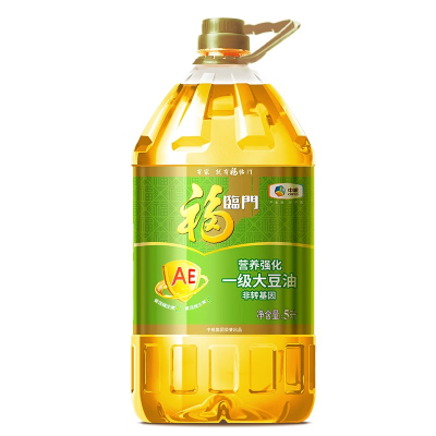 福临门 非转基因大豆油食用油 5L