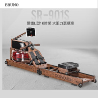 BRUNO SR901S 水磁双阻划船机 榉木双专利水磁双阻直立款 健身器械