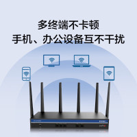 华三(H3C) WiFi6 5400M 5G双频无线企业级路由器 AC管理/2.5G端口 Mini GR-5400AX