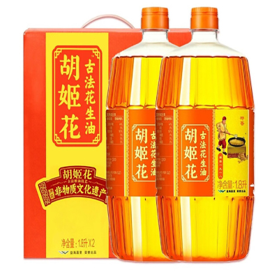 胡姬花 古法花生油 1.8L*2