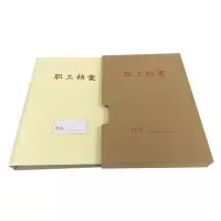 中锐智采新式职工人事档案盒/31*22.5*3.5cm/10个装/可定制/箱