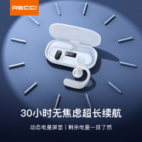 锐思(Recci) REP-W60 蓝牙无线耳机无感佩戴钛膜喇叭HIFI无损音质高清通话