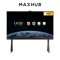 MAXHUB LED小间距显示屏商用拼接大屏165英寸小间距LED一体机1080P高清LM165V07