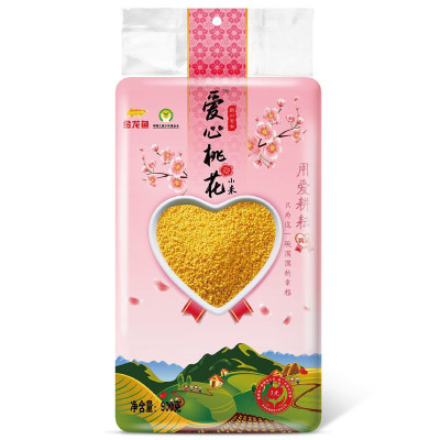 金龙鱼爱心桃花小米(900g+100g)