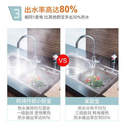 全给上出水6.6L储水式阿诗 丹顿小厨宝