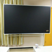 钢盾 支架式移动单面黑板 磁性黑板写字板 教学培训粉笔黑板100x180cm
