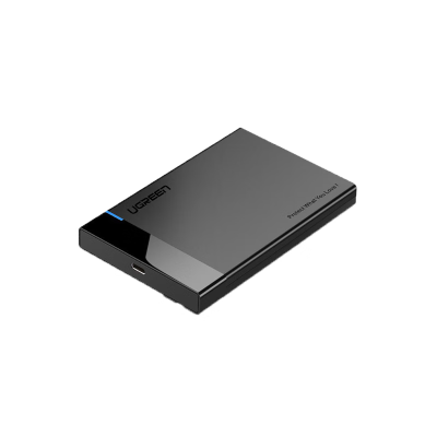 绿联(Ugreen) US221 移动硬盘盒2.5英寸USB3.0 SATA串口固态机械SSD硬盘盒 Type-c款