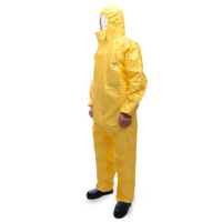 杜邦 C级耐酸碱黄色连体化学防护服(件) (计价单位:件)