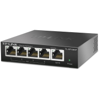 TP-LINK TL-SF1005P-PoE 以太网PoE交换机/4FE(PoE)+1FE