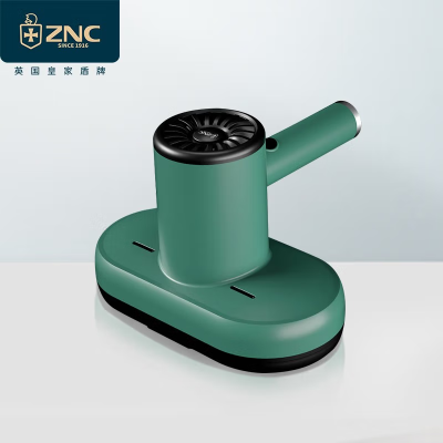 ZNC ZSCM-200 英国皇家盾牌除螨仪家用床上便携紫外线UV杀菌机大吸力除螨虫神器 绿色