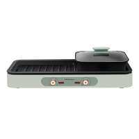 荣事达(Royalstar) RS-SK220A 多功能锅两用锅烤肉火锅家用涮烤一体火锅烤盘电烤盘多功能锅电火锅电烧烤炉