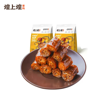 煌上煌(Huang shang huang) 肉类休闲零食组合二120g(卤鸭脖60g*2)