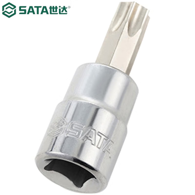 世达(SATA) 22602 10MM系列 50MM长中孔花形旋具套筒T50