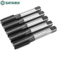 世达(SATA) 50620 5件套高速钢粗牙机用丝锥M20×2.5MM