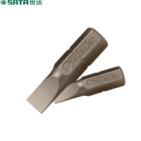 世达(SATA) 59217 5件套6.3MM系列25MM长一字旋具头 6MM