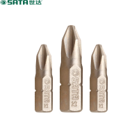 世达(SATA) 59223 5件套6.3MM系列25MM长十字旋具头 #2