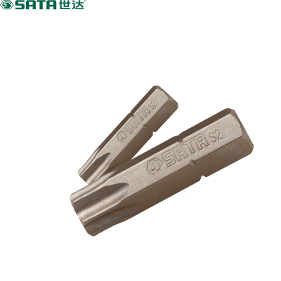 世达(SATA) 59244 5件套6.3MM系列25MM长中孔花形旋具头T20