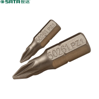 世达(SATA) 59262 5件套6.3MM系列25MM长米字旋具头 PZ#2