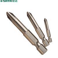 世达(SATA) 59323 5件套6.3MM系列50MM长十字旋具头 #2