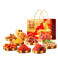 良品铺子 坚果礼盒大礼包 干果坚果炒货零食礼盒 礼盒装1343g 良品风味礼 x1箱