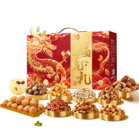 良品铺子 坚果礼盒大礼包 干果坚果炒货零食礼盒 礼盒装2234g 良品福气礼 x1箱