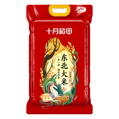 十月稻田(SHIYUEDAOTIAN) 东北大米5kg 粳米