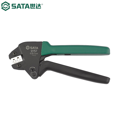 世达(SATA)91157 省力型插塞端子压接钳0.25-1MM²