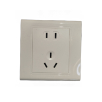 欧普 墙壁5孔插座 明装