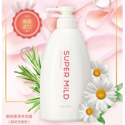 资生堂(SHISEIDO)惠润肌底洗发水鲜花芳香洗发露600ml