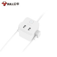 公牛(bull) GNV-UUTQ12-1.5M 多功能USB插座魔方插座插线板插排拖线板