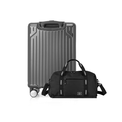 美旅(AMERICAN TOURISTER) 美旅多功能旅行袋-黑色+拉杆箱20英寸-炭黑色 组合