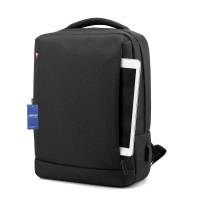 安居先森 B059 01系款 商务包42*30*12cm防水雪花牛津布 (计价单位:个) 黑色