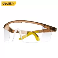 得力(deli) DL522014B 防雾防冲击眼镜(茶)
