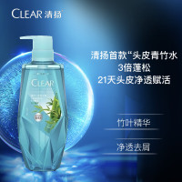 清扬(CLEAR) 植觉 蓬松+净透去屑 竹叶精华 380ml 洗发水 (计价单位:瓶)