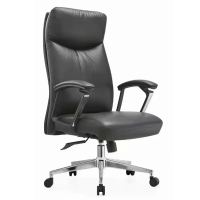 方解实(FANGJIESHI)办公椅电脑椅黑色会议椅职员椅