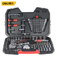 得力(deli) DQ01128 6.3×10×12.5mm系列汽车维修综合组套128件套