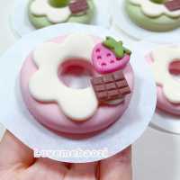 拓牌 花朵馒头模具 花朵9件套