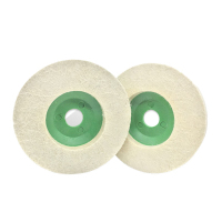 加榜 角磨机羊毛抛光片(精品细毛10片/包)