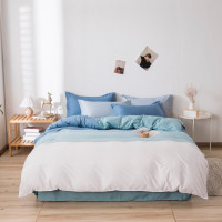 南方生活磨毛四件套 蔚蓝海岸 NFWC-08TJ009QD