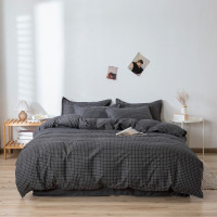 南方生活磨毛四件套 格调黑 NFWC-08TJ011QD