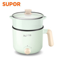 苏泊尔(SUPOR) H12YK29 ZMD安心系列 600W 不沾内锅 蒸炖煮涮 极简旋钮 2档火力电煮锅