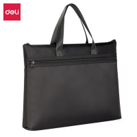 得力(deli) 5840B 经典商务质感拼接公文包