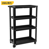 得力(deli) DL433004 塑料四层工具车